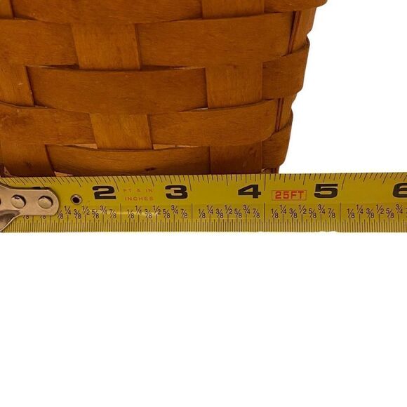 Longaberger Spoon Basket Vintage 1996 Original Stain - Picture 9 of 9